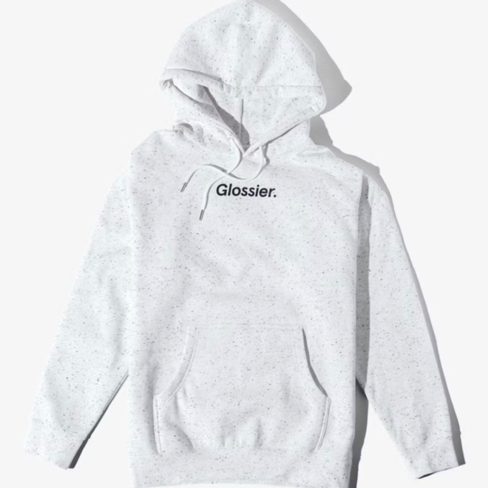 Limited Edition Glossier Speckled Terrazzo Hoodie XL